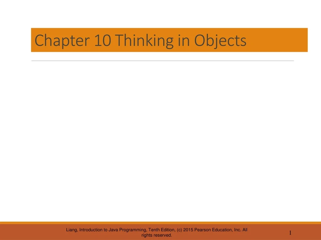 chapter 10 thinking in objects