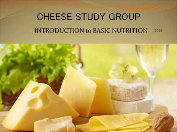 CHEESE STUDY GROUP