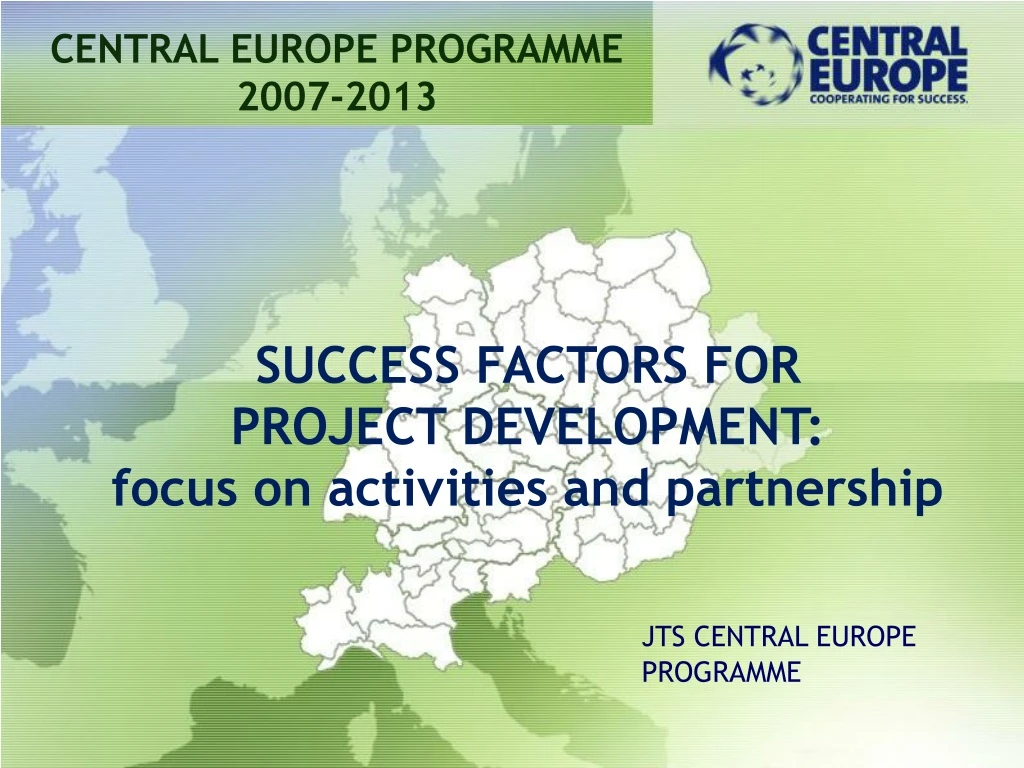 central europe programme 2007 2013