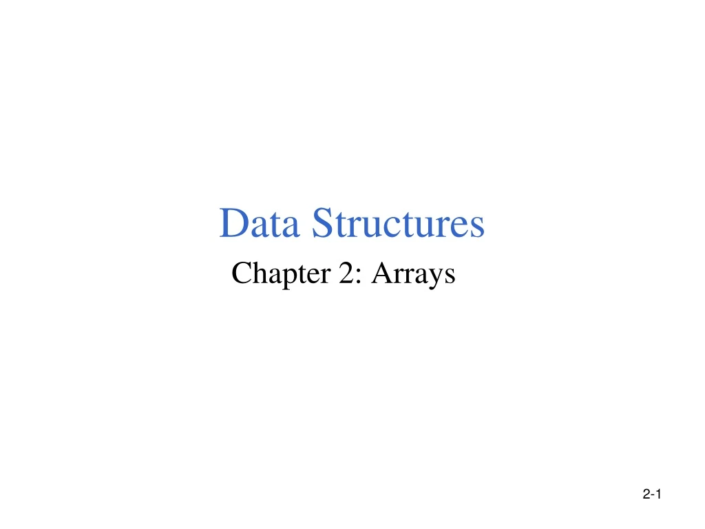 data structures