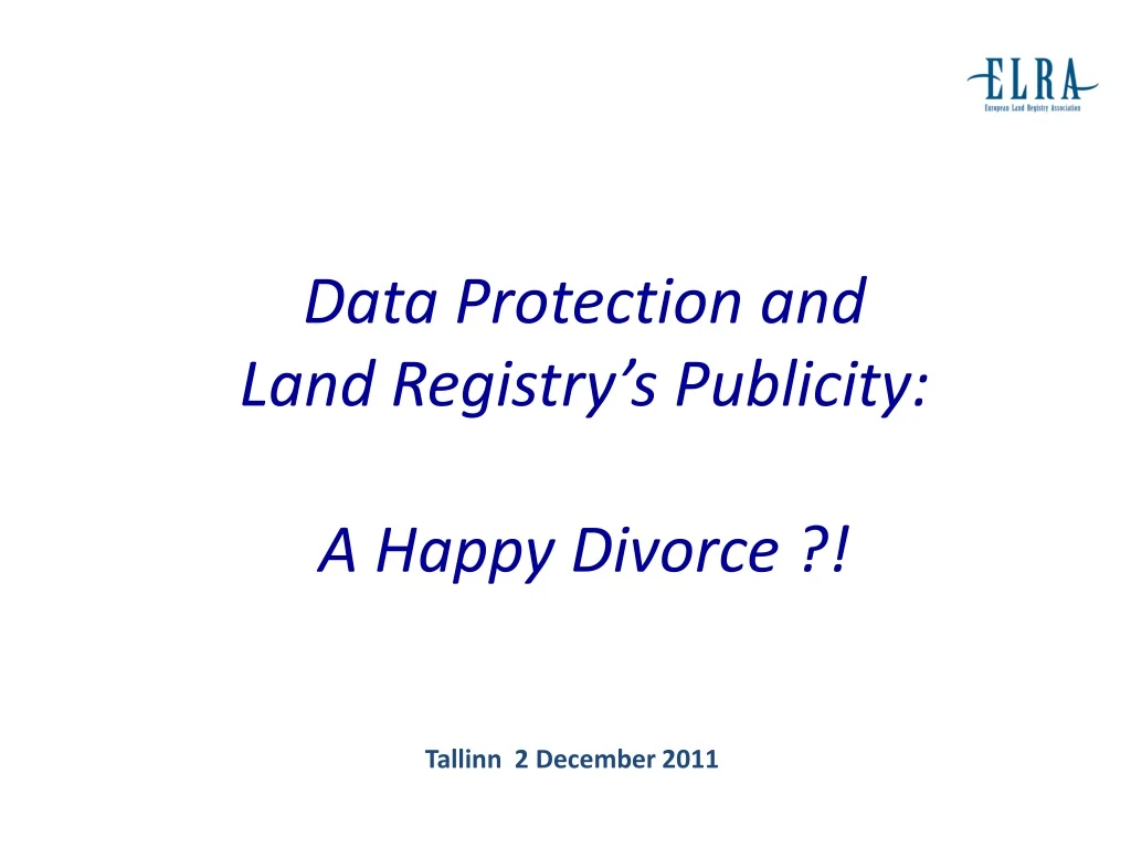 data protection and land registry s publicity a happy divorce