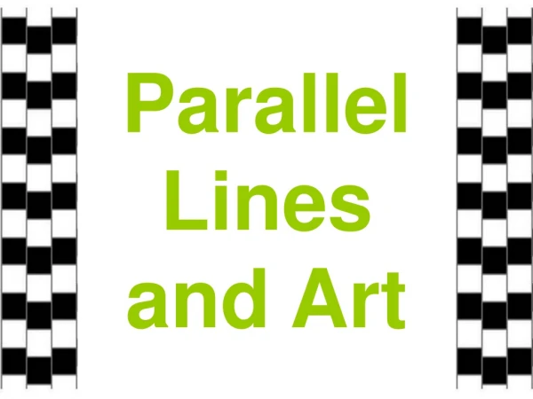 Parallel Lines and Art