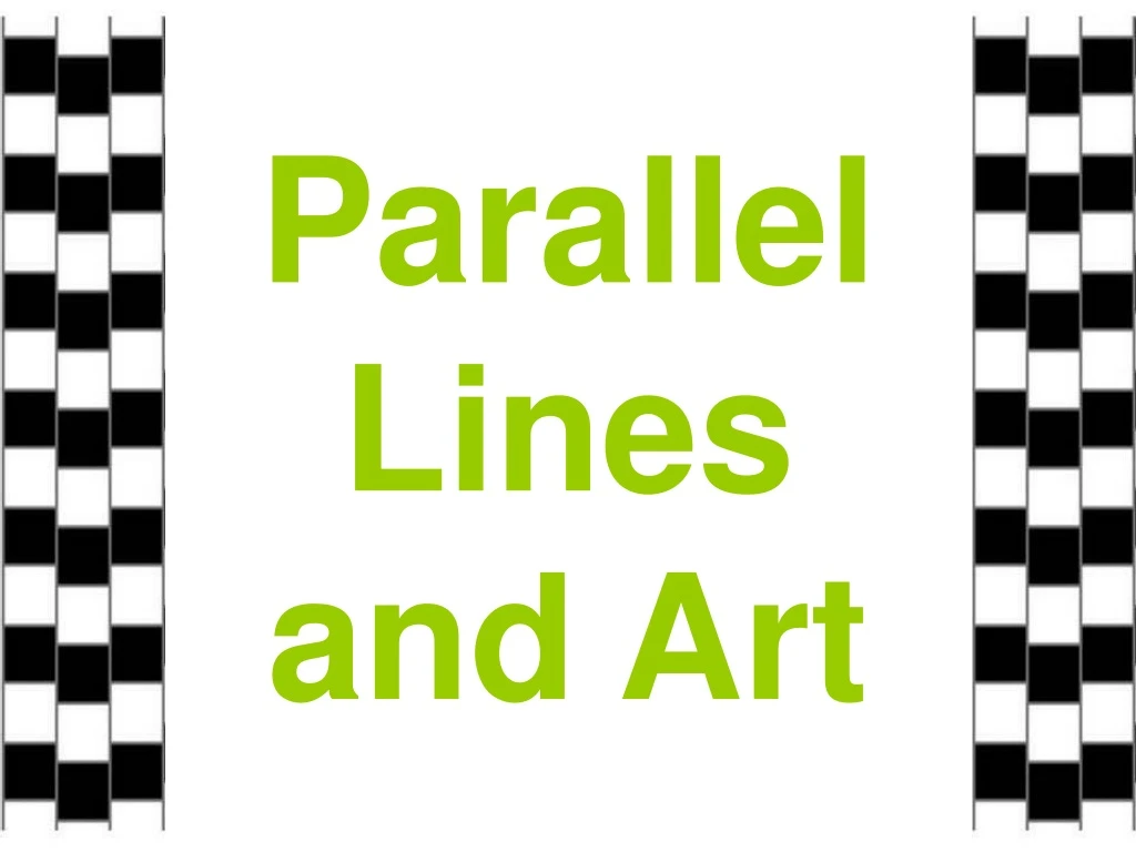 parallel lines and art