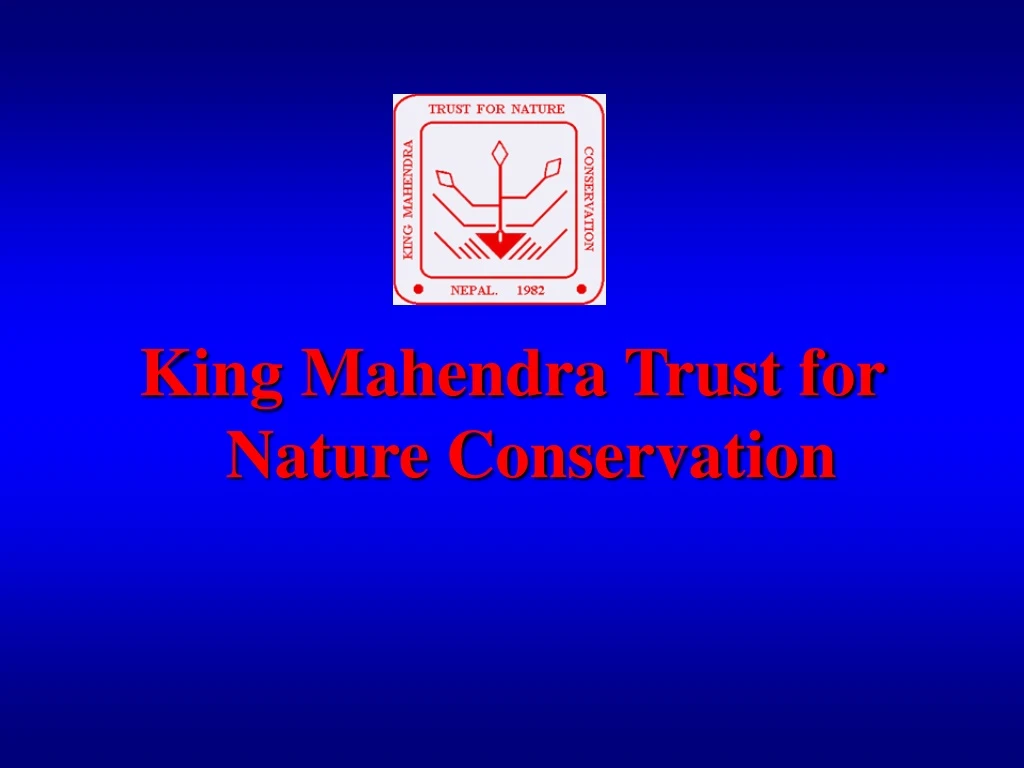 king mahendra trust for nature conservation
