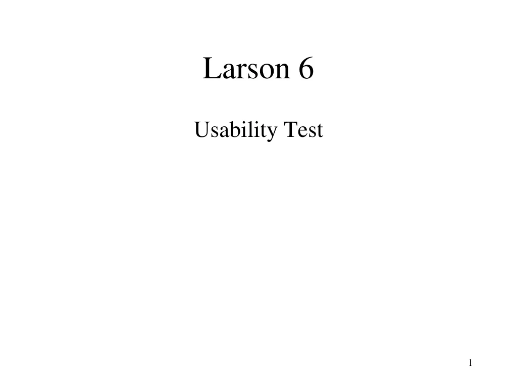 larson 6