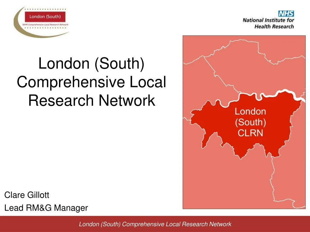 london south comprehensive local research network