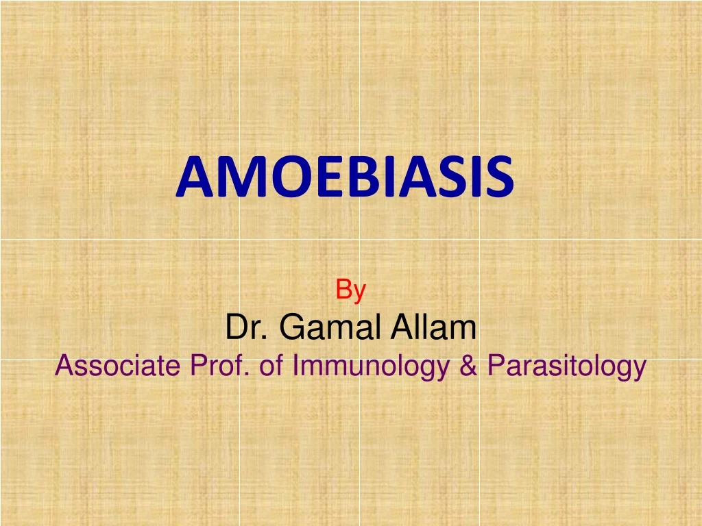 amoebiasis