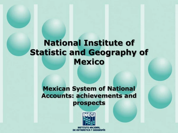 National Institute of Statistic and Geography of Mexico