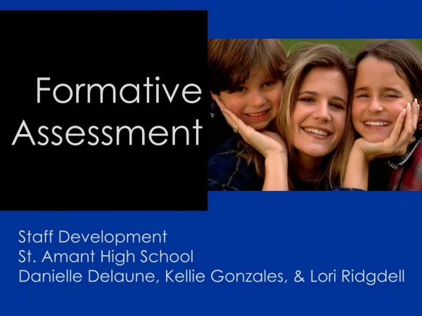 Formative Assessment