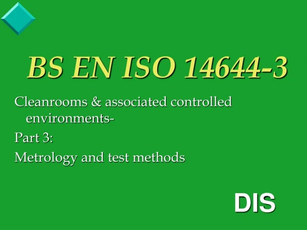 BS EN ISO 14644-3