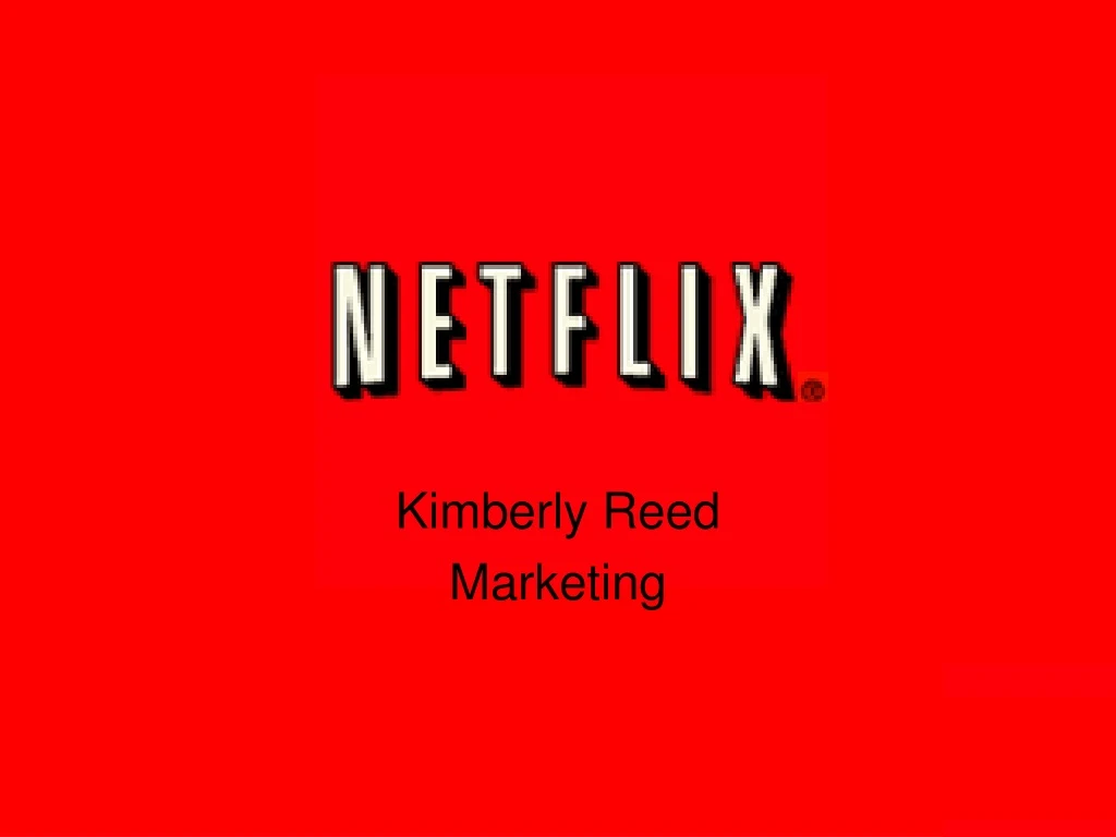 kimberly reed marketing