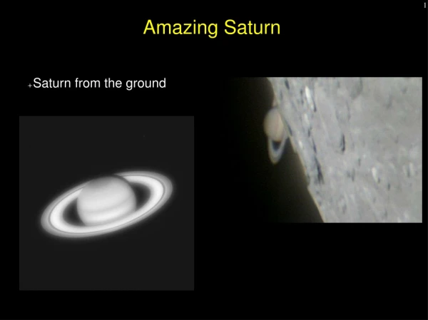 Amazing Saturn
