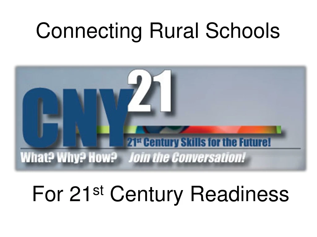 connecting rural schools