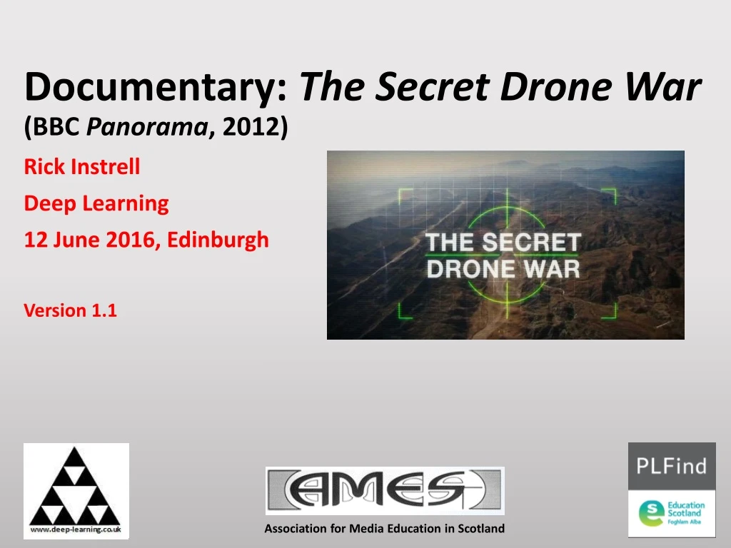 documentary the secret drone war bbc panorama 2012