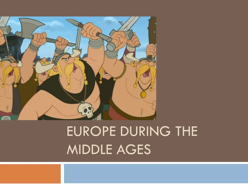 europe during the middle ages