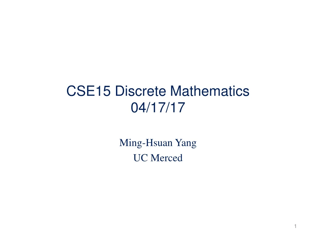 cse15 discrete mathematics 04 17 17