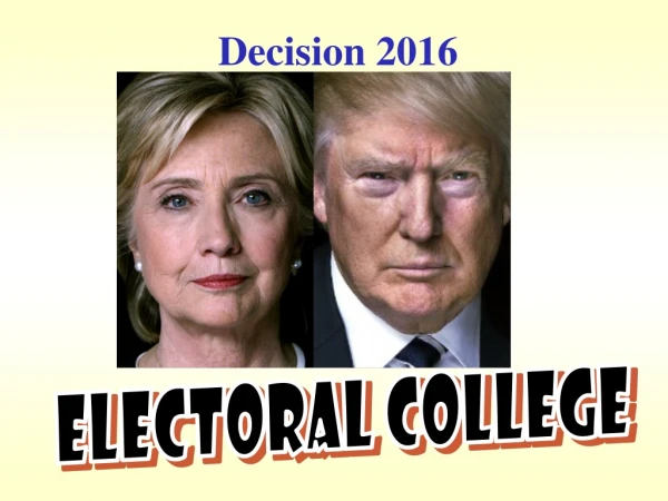 ELECTORAL COLLEGE