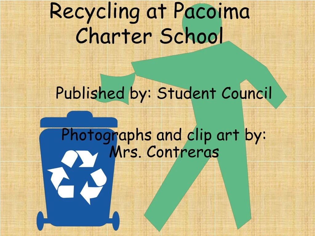 published by student council photographs and clip art by mrs contreras