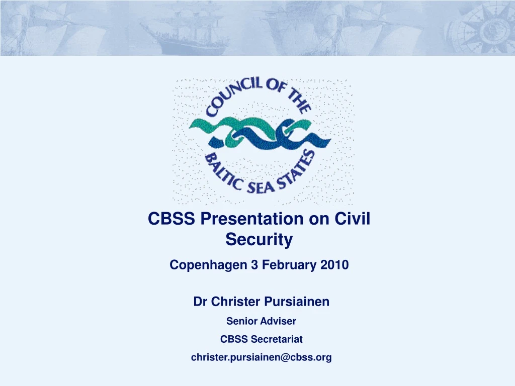 cbss presentation on civil security copenhagen