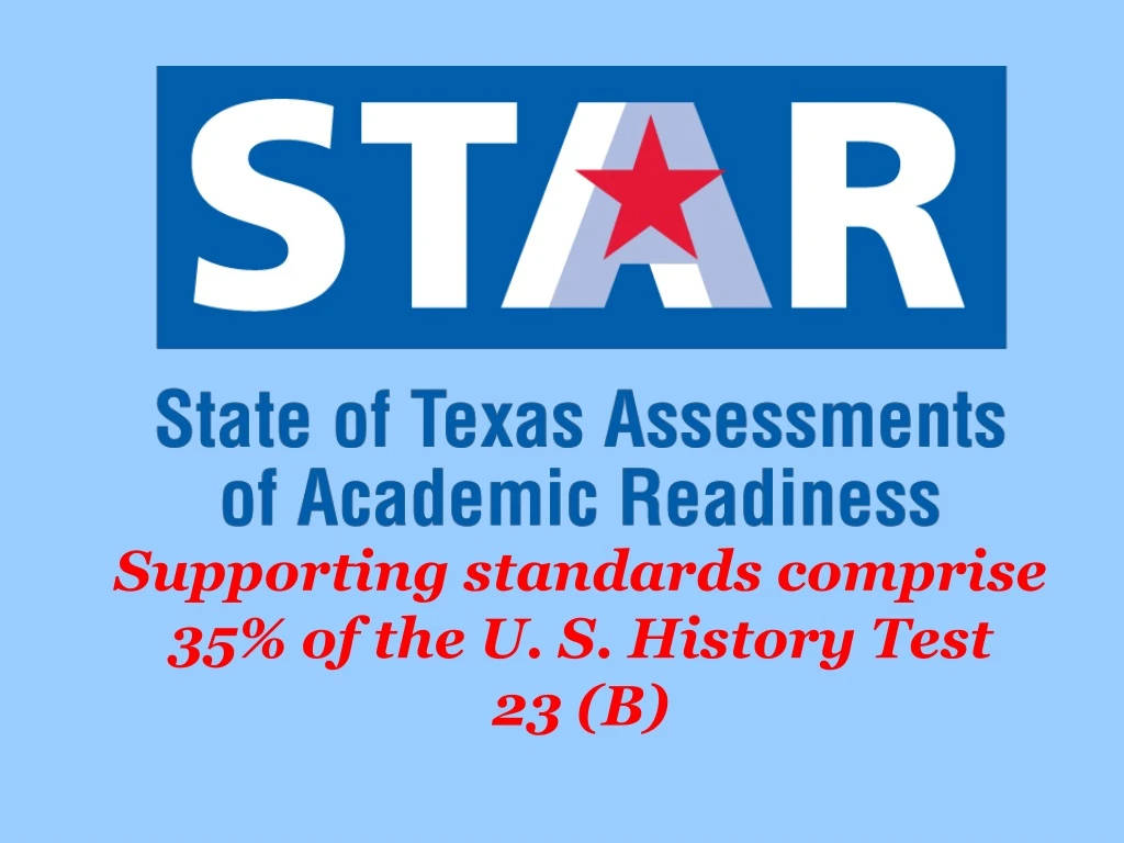 supporting standards comprise