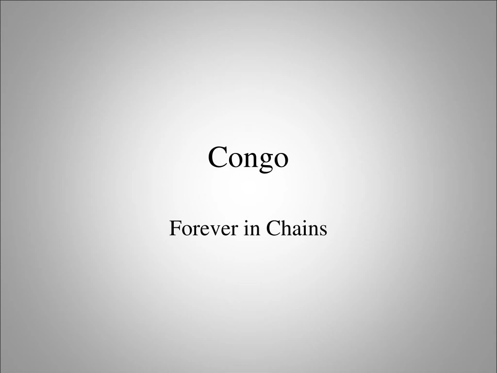 congo