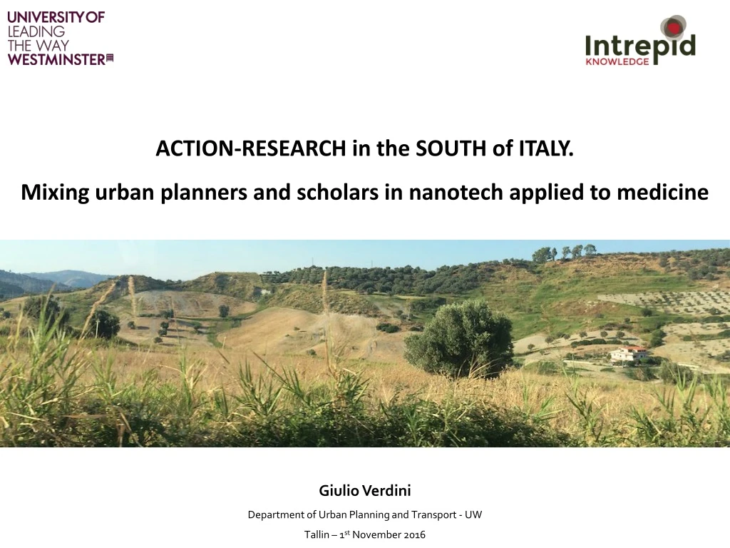 action research in the south of italy mixing