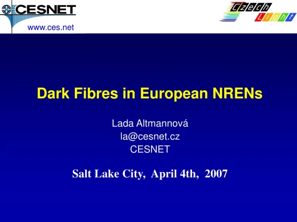 Dark Fibres in European NRENs