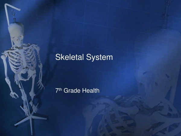 Skeletal System