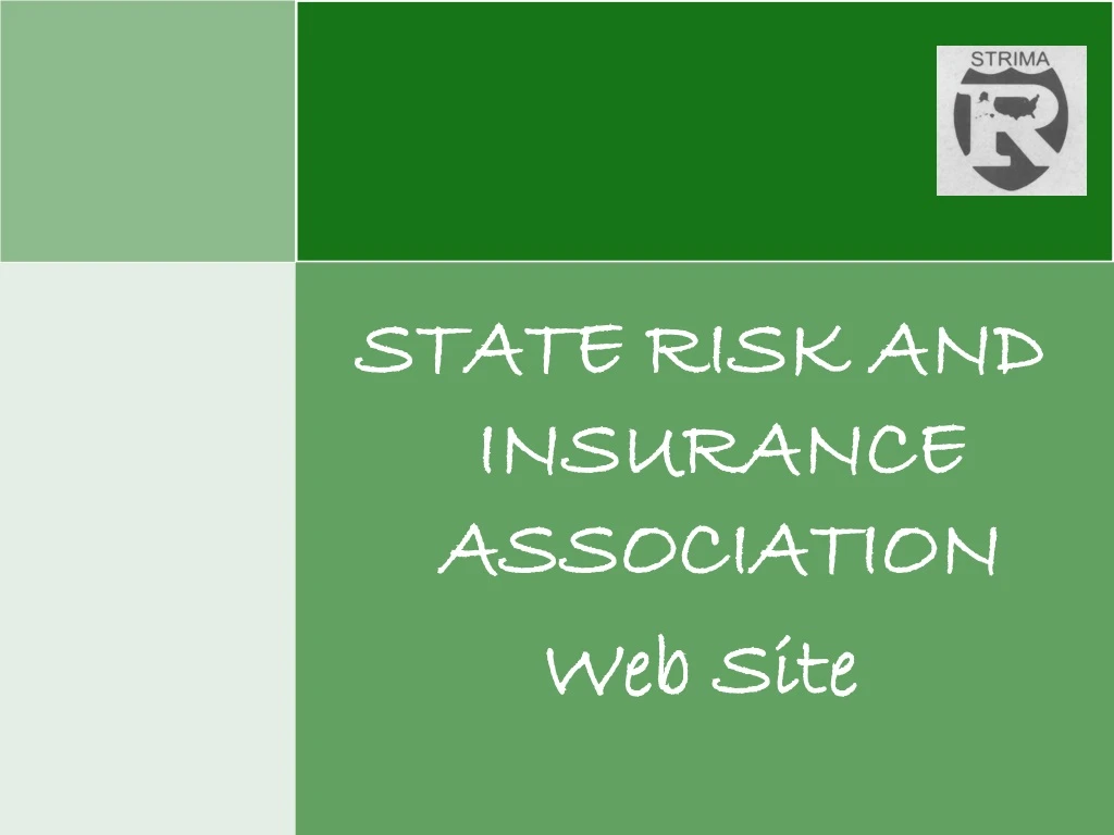 state risk and insurance association web site