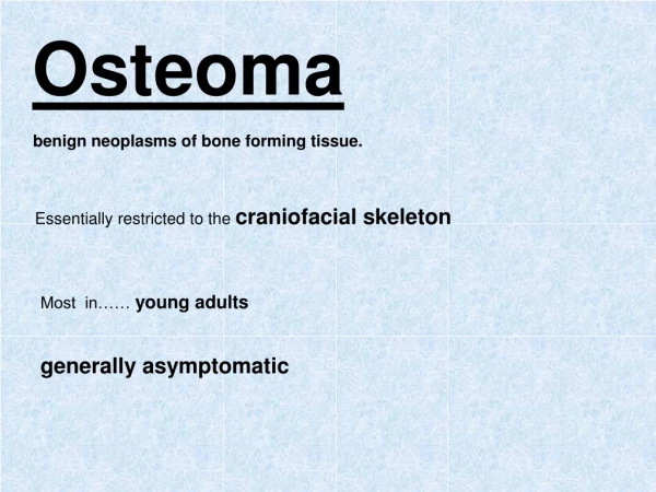 Osteoma