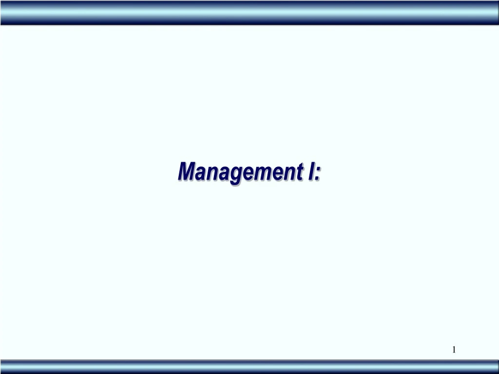 management i
