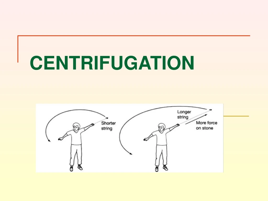 centrifugation