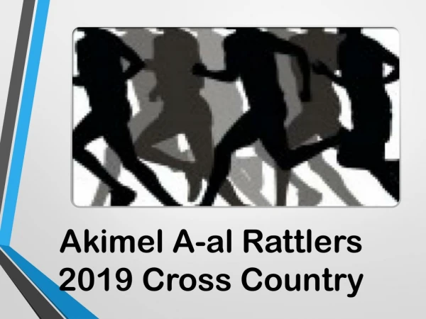 Akimel A-al Rattlers 2019 Cross Country