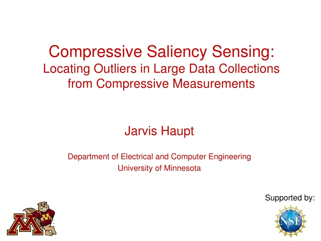 jarvis haupt department of electrical and computer engineering university of minnesota
