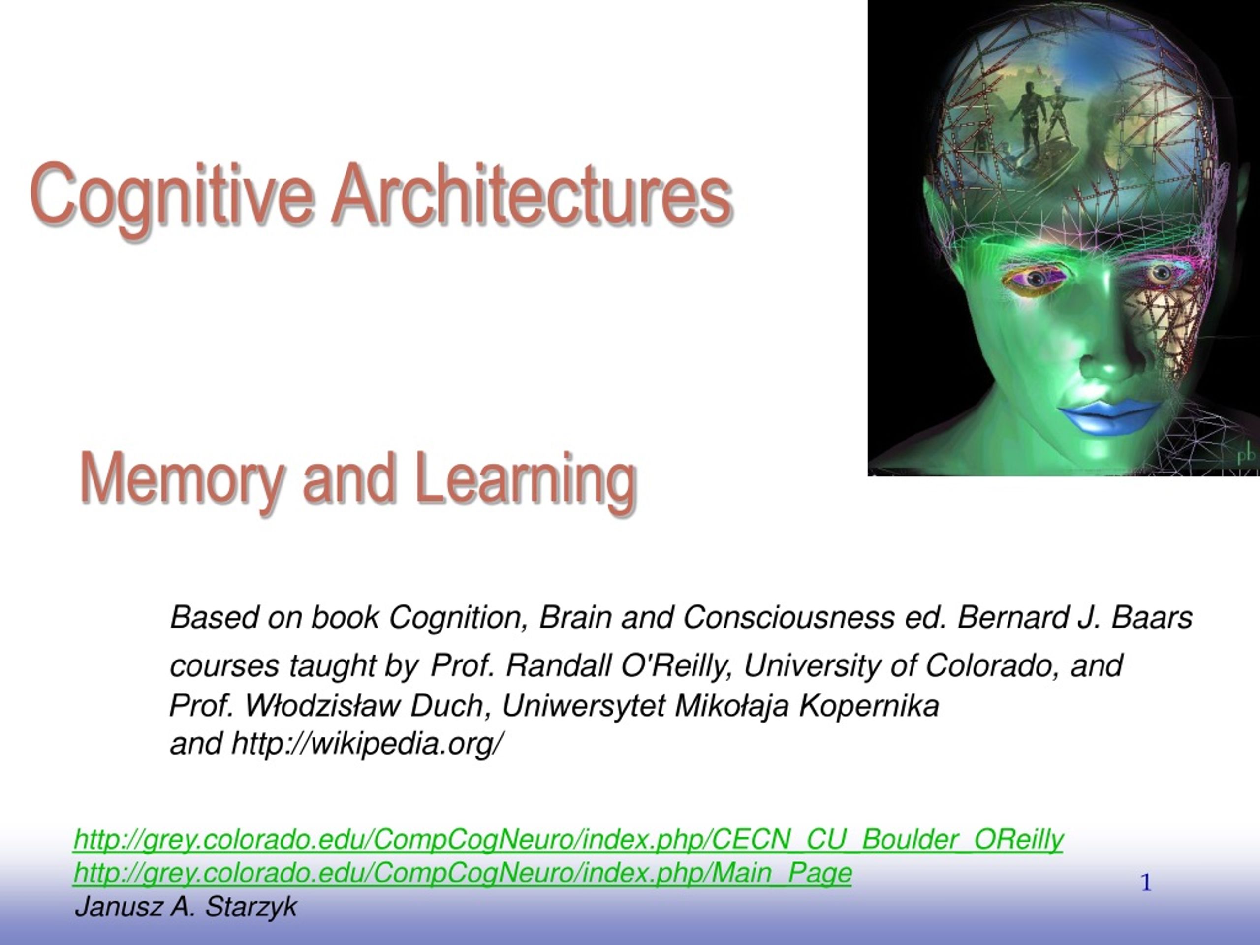 Memory and Learning - slide 1