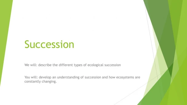 Succession
