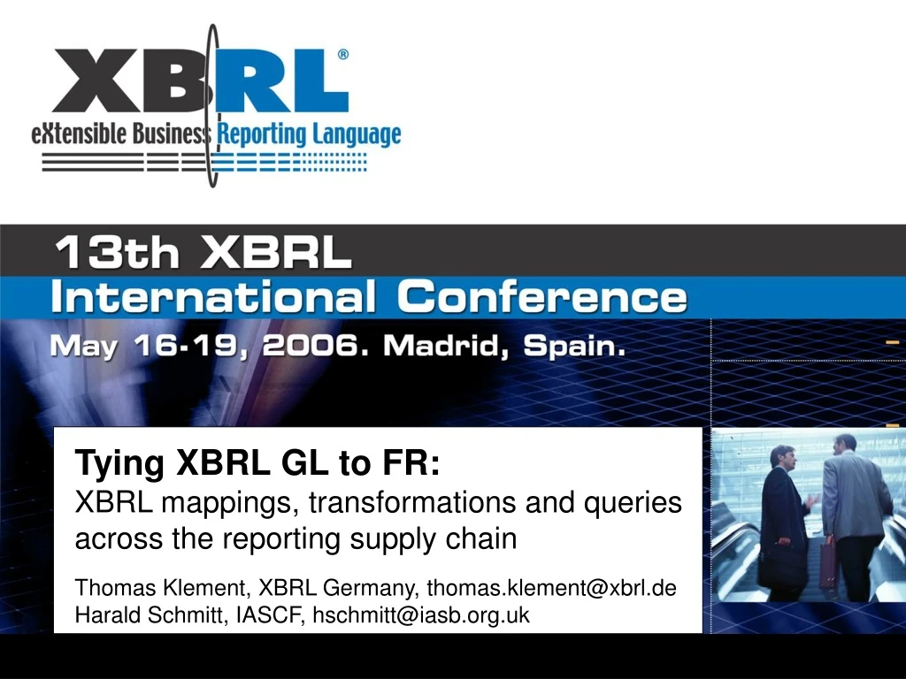 tying xbrl gl to fr xbrl mappings transformations