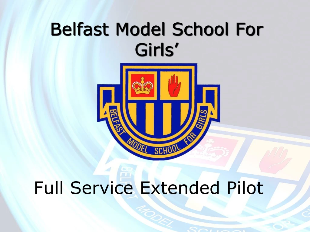 belfast model school for girls