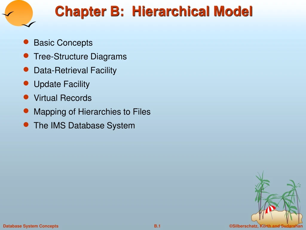 chapter b hierarchical model