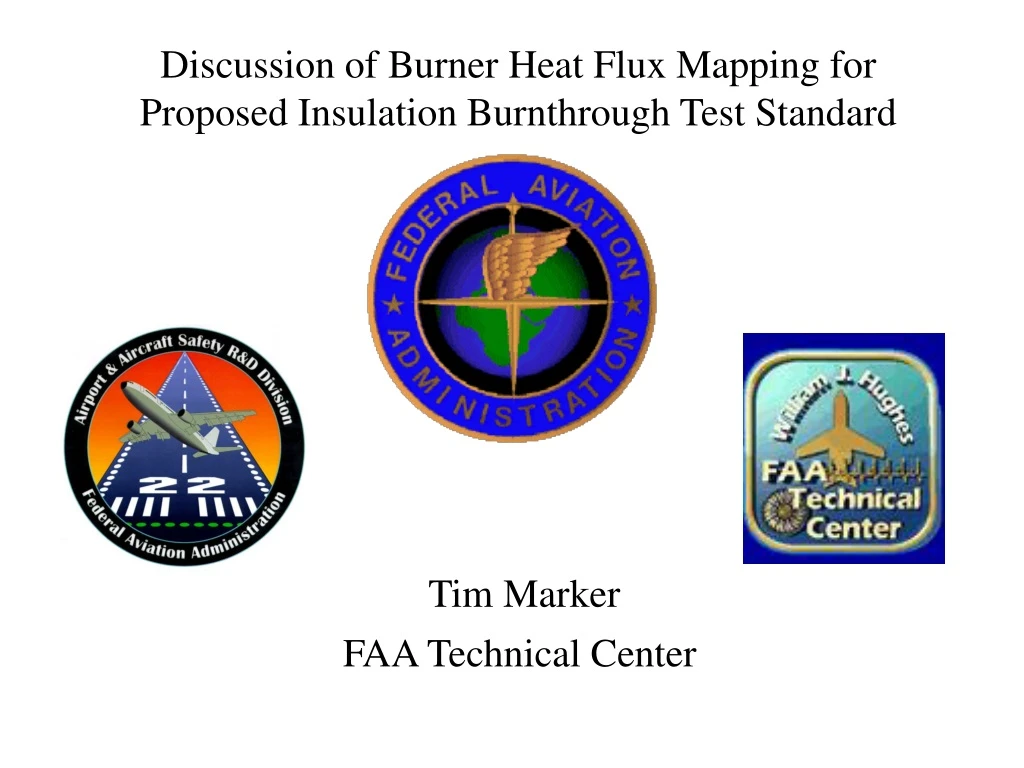 discussion of burner heat flux mapping