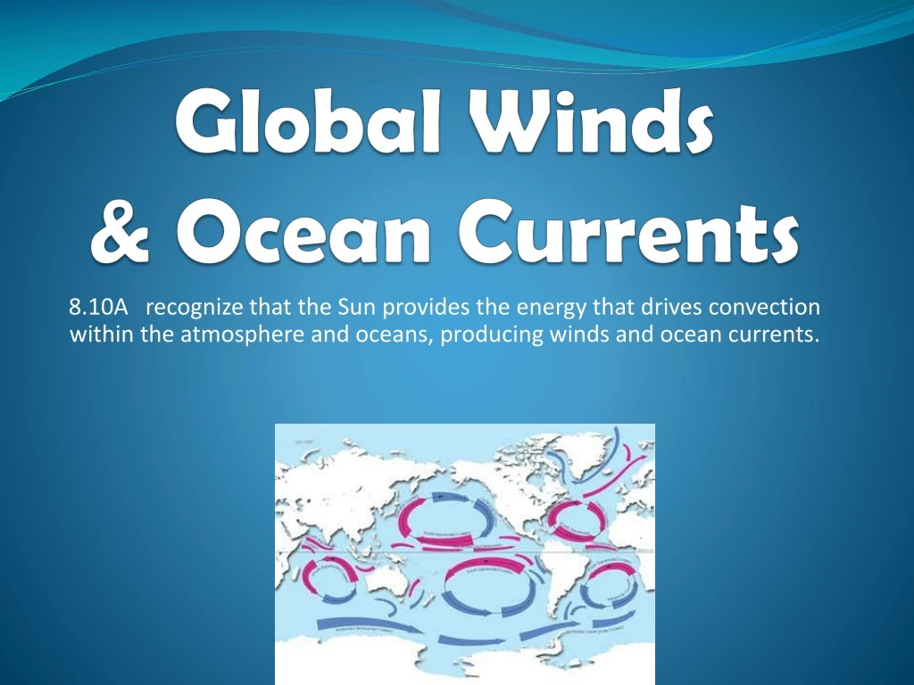 global winds ocean currents
