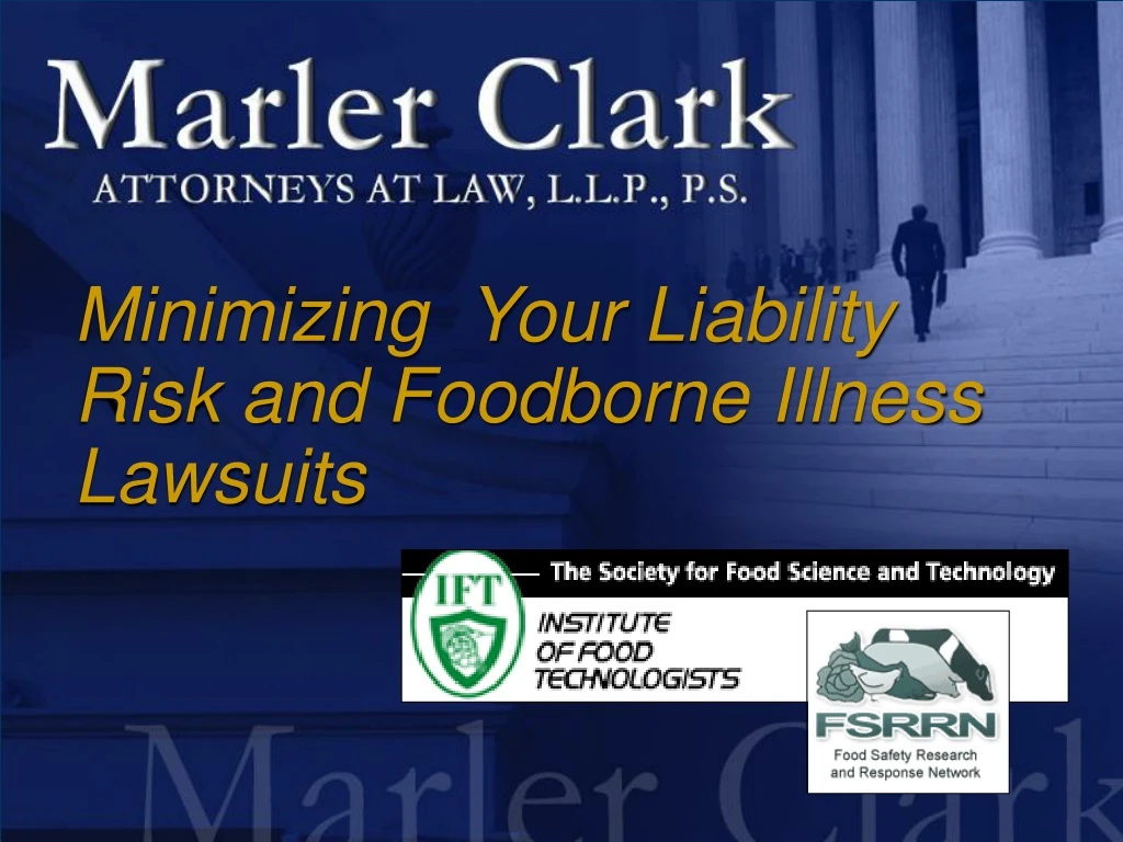 minimizing your liability risk and foodborne illness lawsuits