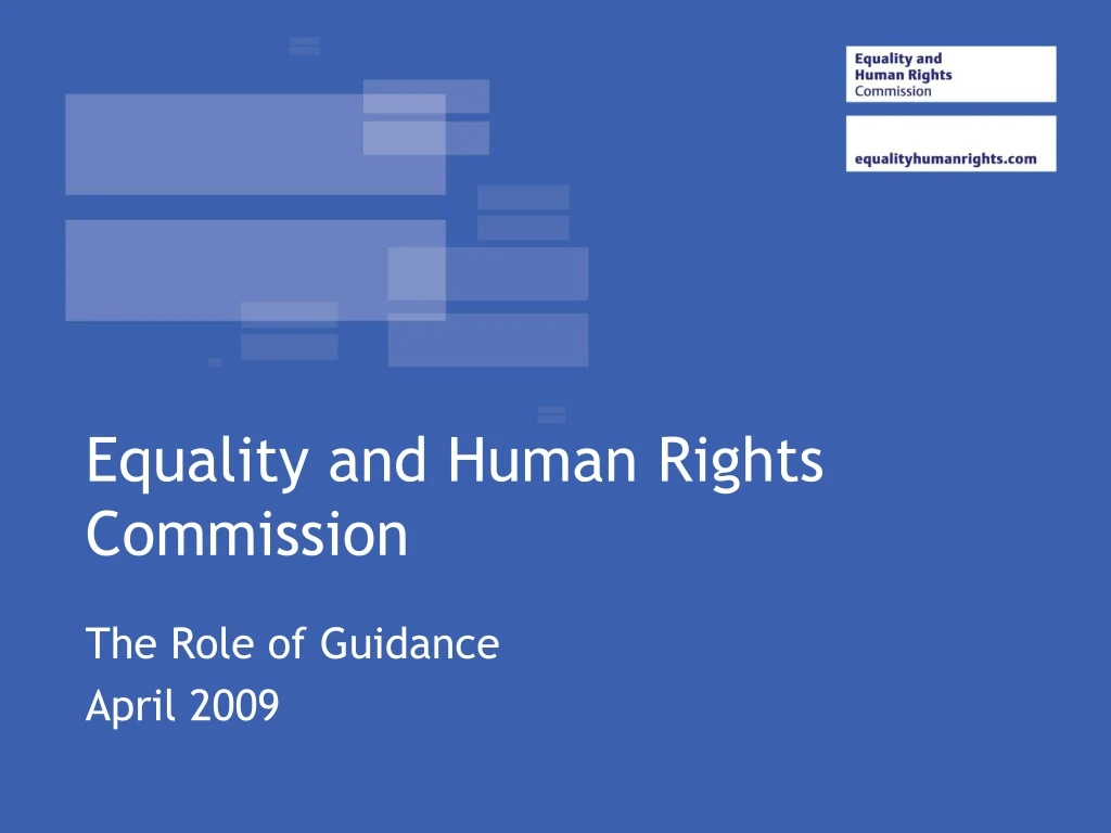 equality and human rights commission