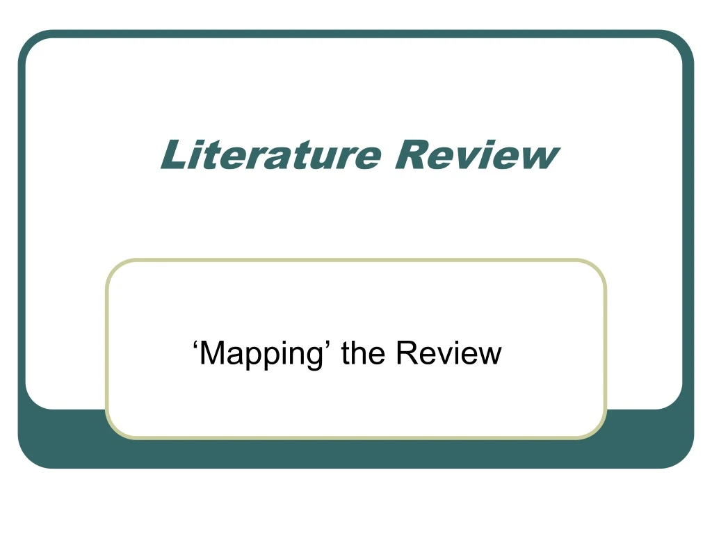 literature review