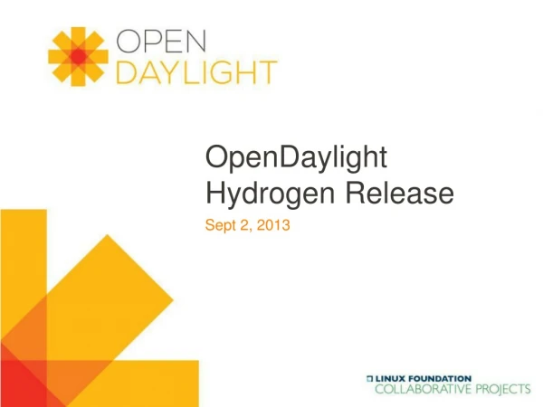 OpenDaylight Hydrogen Release