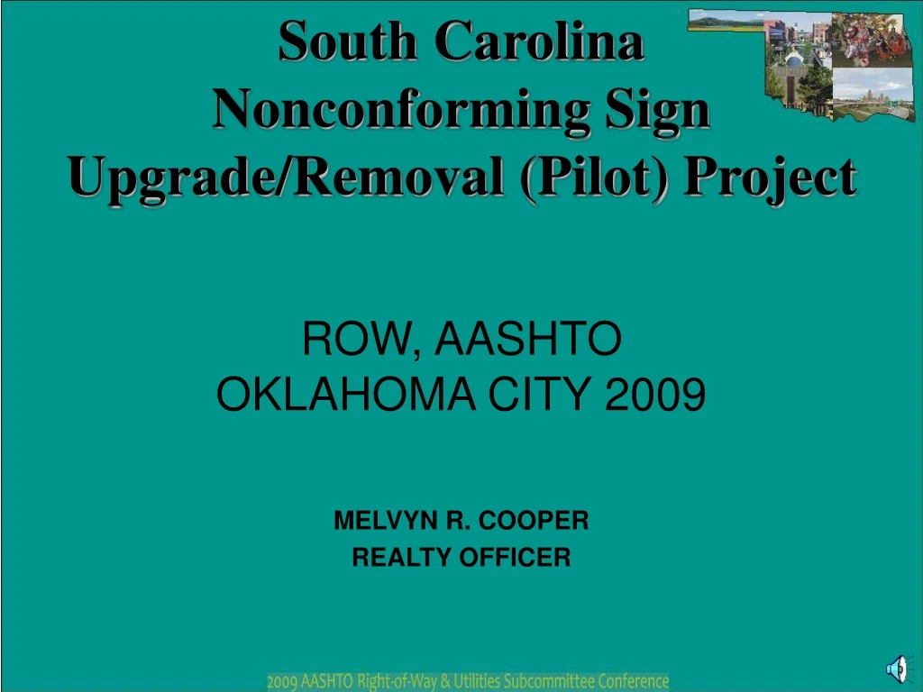 row aashto oklahoma city 2009