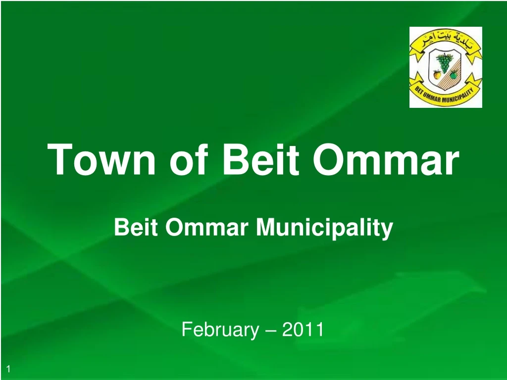 town of beit ommar