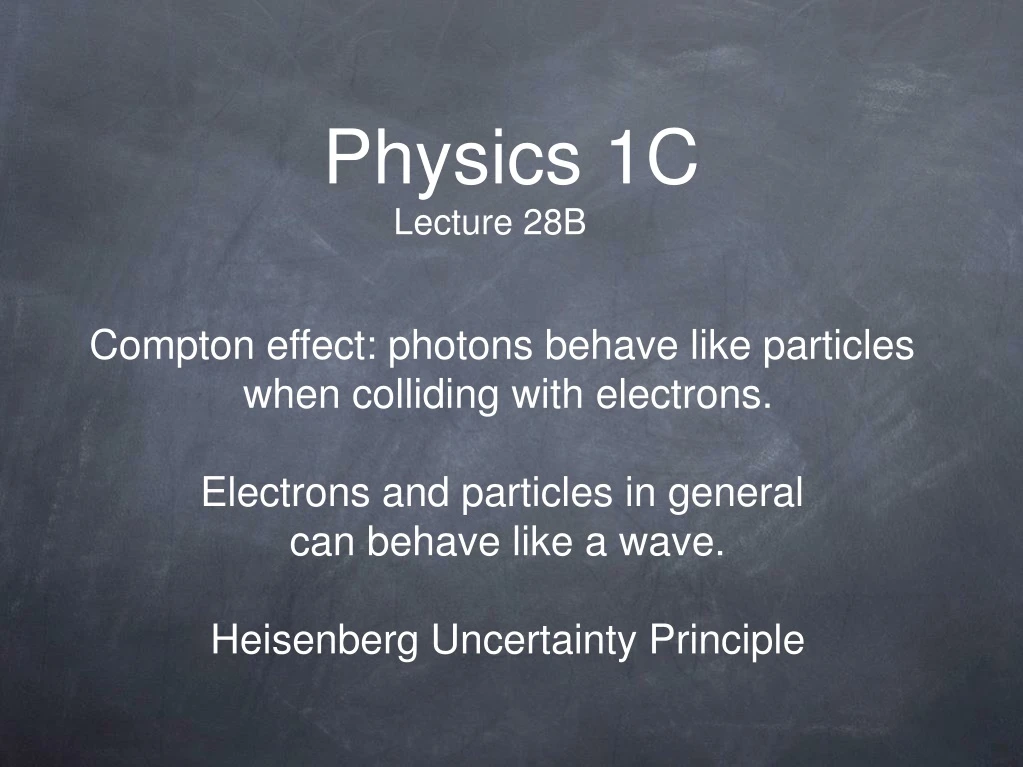 physics 1c