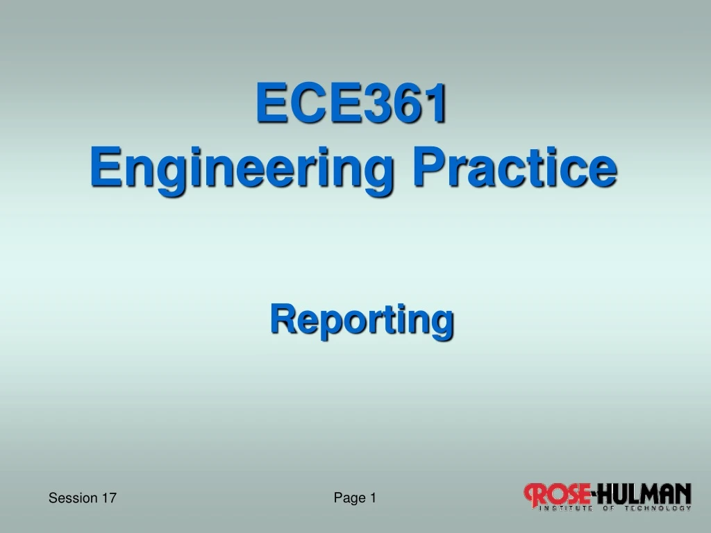 ece361 engineering practice