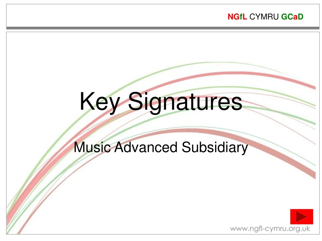 key signatures